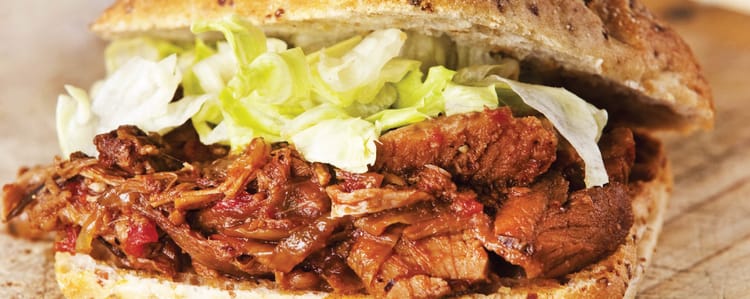 Juicy, Smoky and Slathered with Barbecue Sauce 