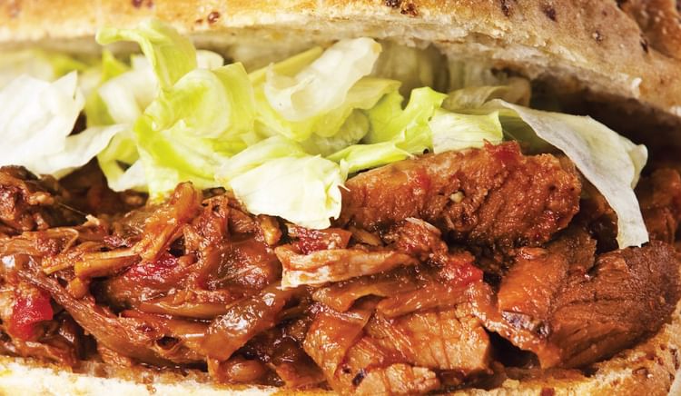 Juicy, Smoky and Slathered with Barbecue Sauce