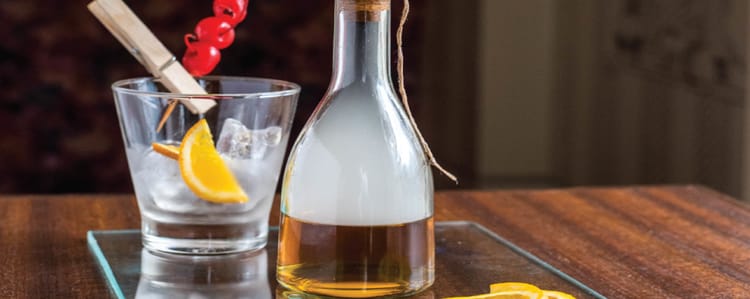 Smoked Cocktails at Smoke House Deli