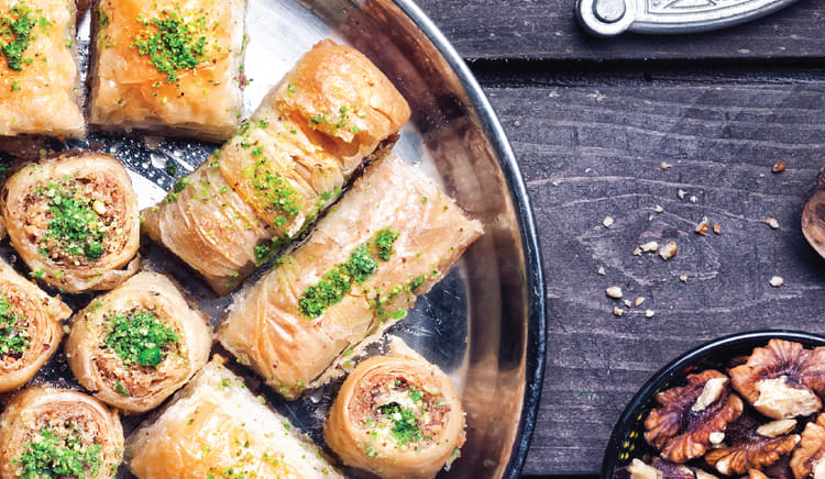 Mezze, Kababs, Baklava And More!