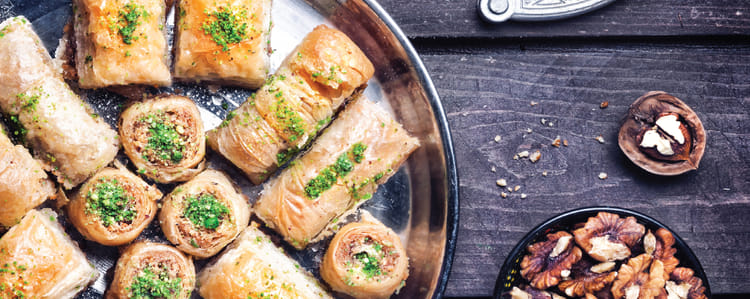 Mezze, Kababs, Baklava And More!