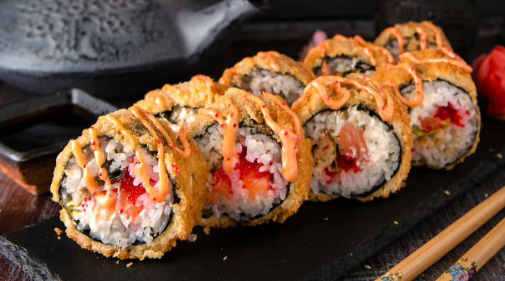 The Whole Experience Of Eating Sushi Is Entertainment At Its Best