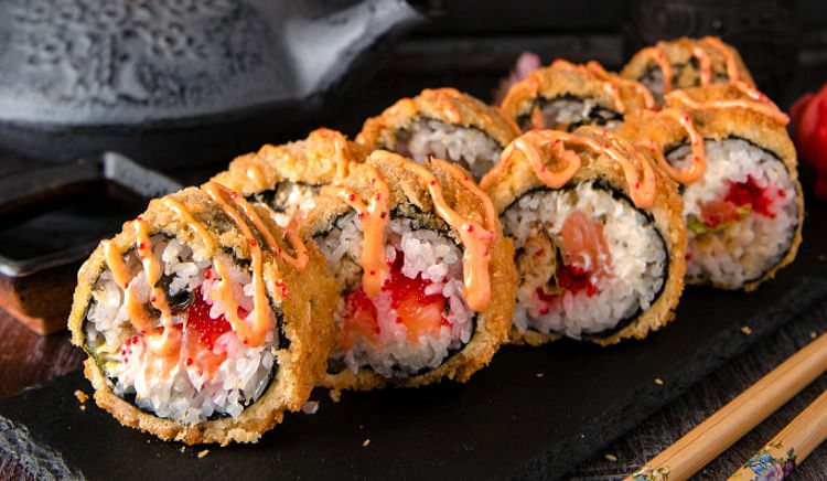 The Whole Experience Of Eating Sushi Is Entertainment At Its Best