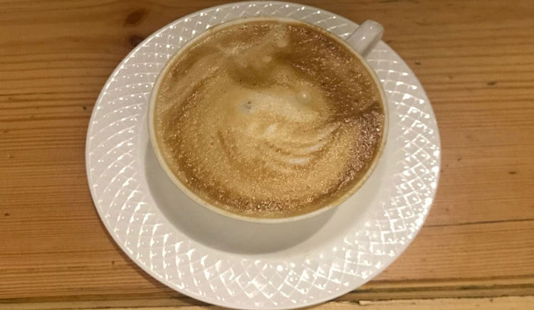 Well brewed coffee, decedent sandwich and a sinful dessert; all under one roof.