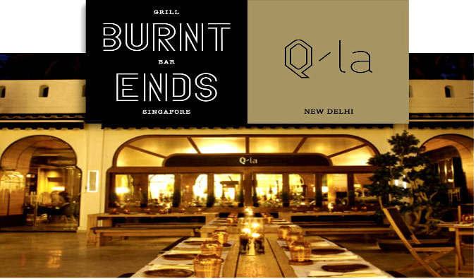 Serving wine and food and inviting special guest chefs to collaborate for a special pop seems to be the new trend catching up in the capital this January. The second one this time was at Qla!