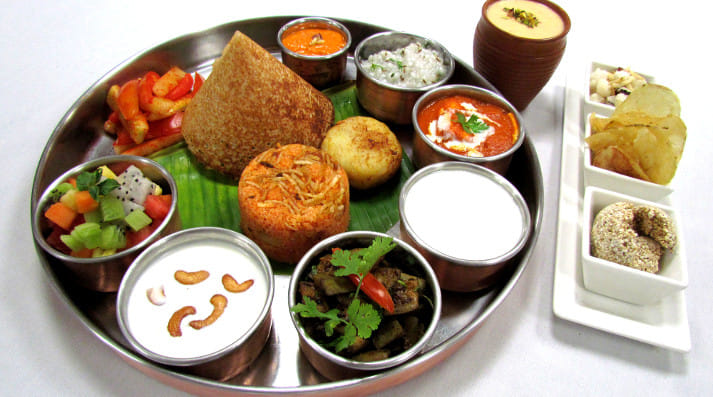 The special menus offer Satvik delicacies coupled with a selection of thalis