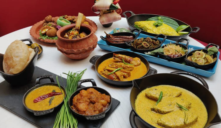 A classic Bengali meal for this Durga Puja in The Oberoi Grand Kolkata