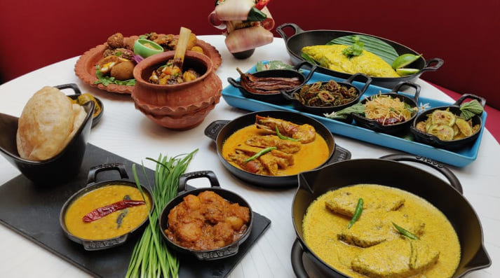 A classic Bengali meal for this Durga Puja in The Oberoi Grand Kolkata