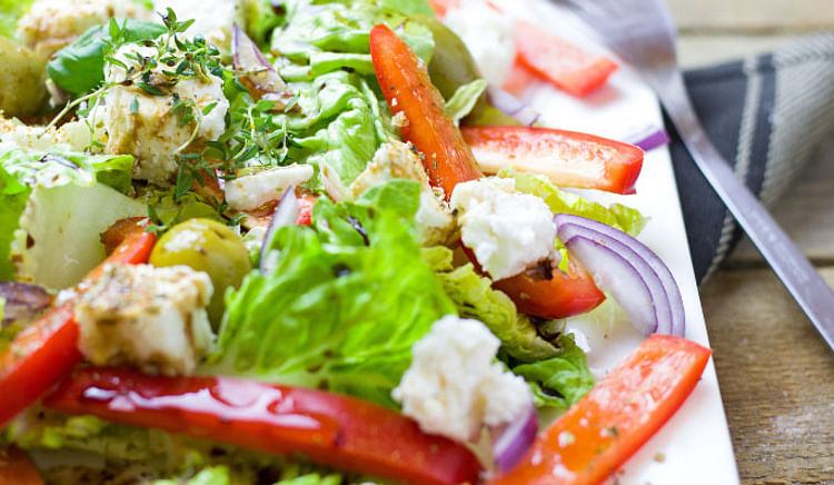 If you are looking to go easy on the grease, hit the salad bar