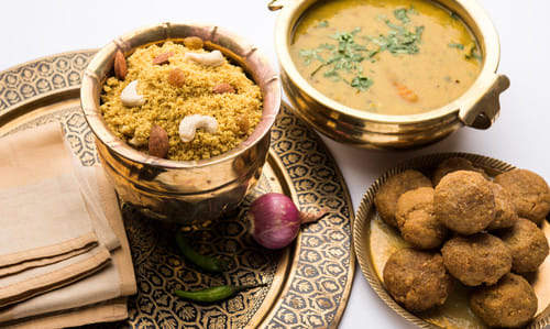 Dal Bati Churma - this Rajasthani staple is popular in winters