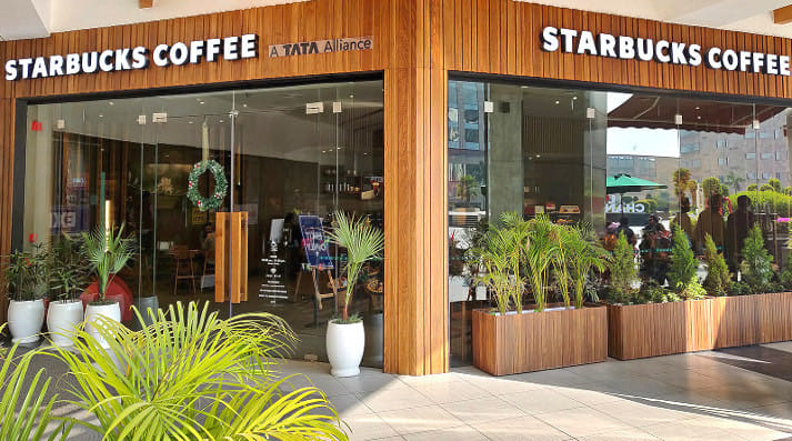 Housed in Elante Mall, the cafe offers signature drinks and light meals