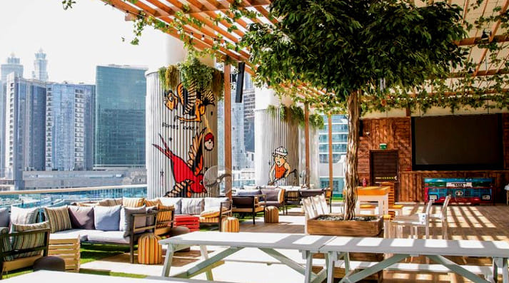 Enjoy the beautiful view and finger licking delicacies