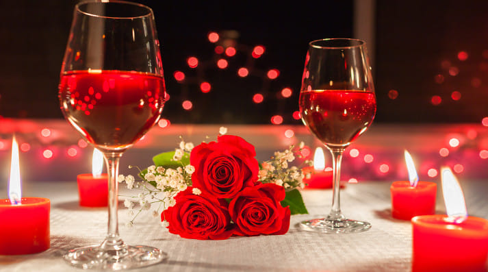 Celebrate the day of romance and love at these places