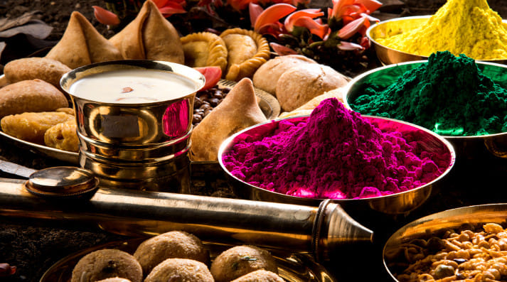 It is Rang Barse time! Mexican, Asian, Indian and World Cuisine now on offer for Everyone Keen on Celebrating Holi in Style