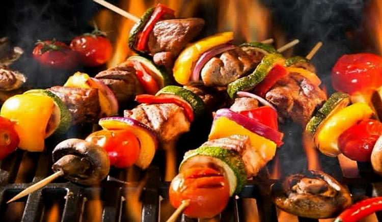 Flaming grill and charcoal thrill, meaty goodness with oodles of butter!