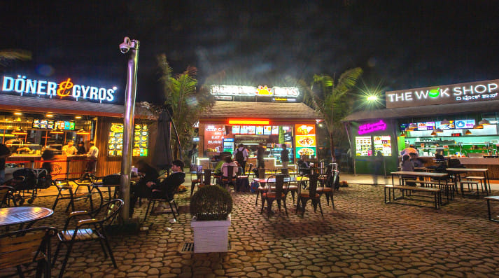 Craft beer, gourmet food, chocolates, pastries and world cuisine, all make The Quad a place you really want to spend time at