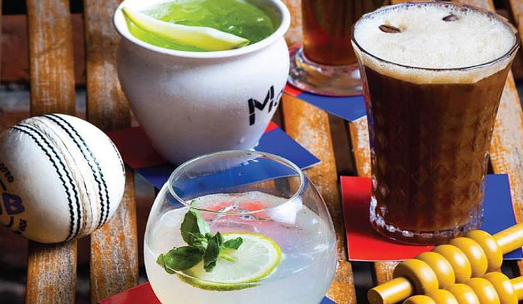Watch the matches as you savour affordable food and drinks