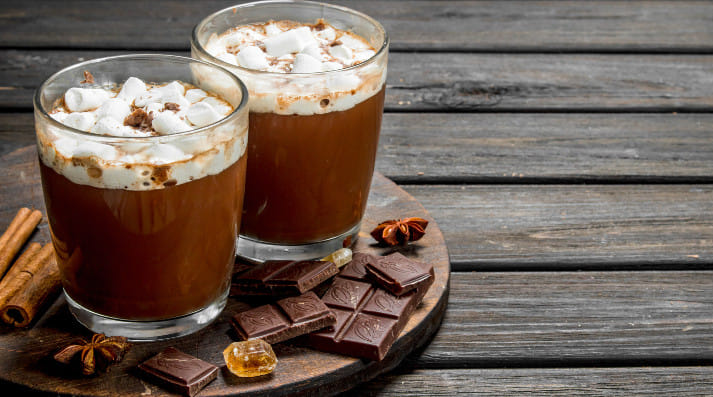 It is the season for a perfect, steamy cup of Hot chocolate!