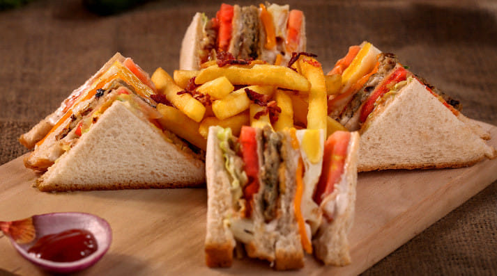 Veg sandwich, Non-veg sandwich or Club sandwich - Sandwich is such a comfort food for all