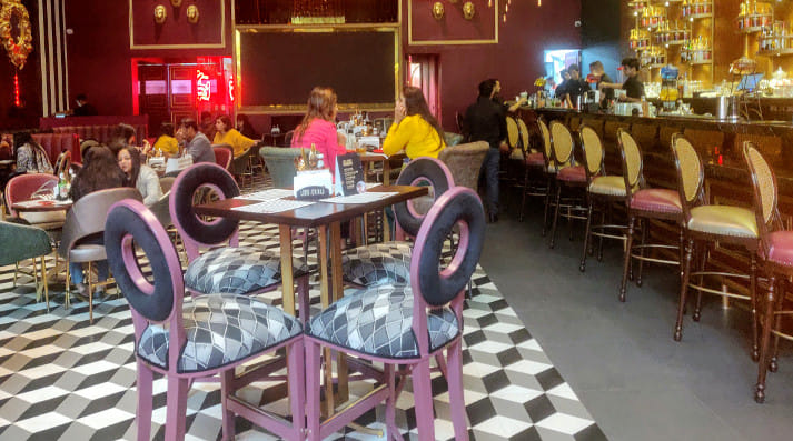 Tallest bar, signature cocktails, global food and more!