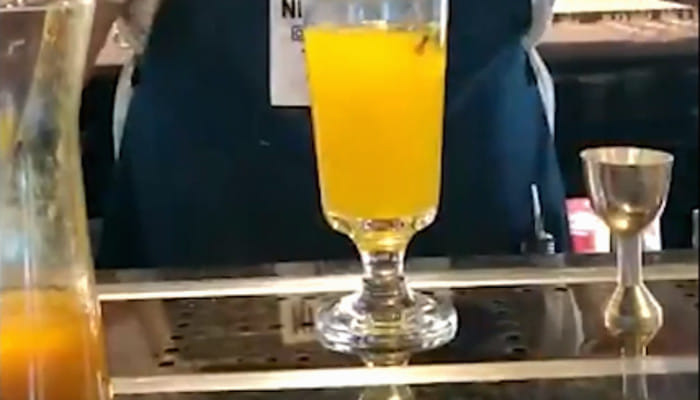 Healthy Haldi Toddy concoction by ace mixologist Nitin Tewari