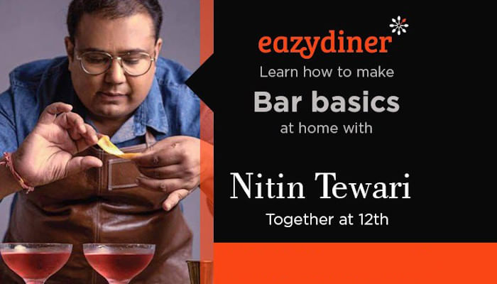 Learn Bar Basics with ace mixologist Nitin Tewari