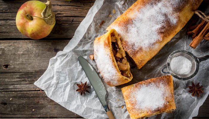 Learn how to make Apple Strudel with Chef Ashish Bhasin