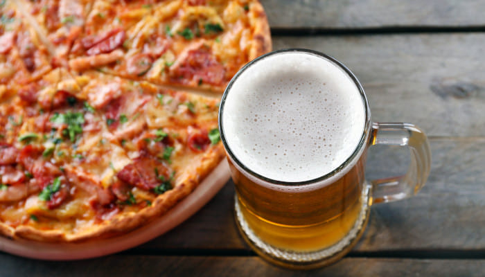 Name a better duo than pizza and beer, we will wait...