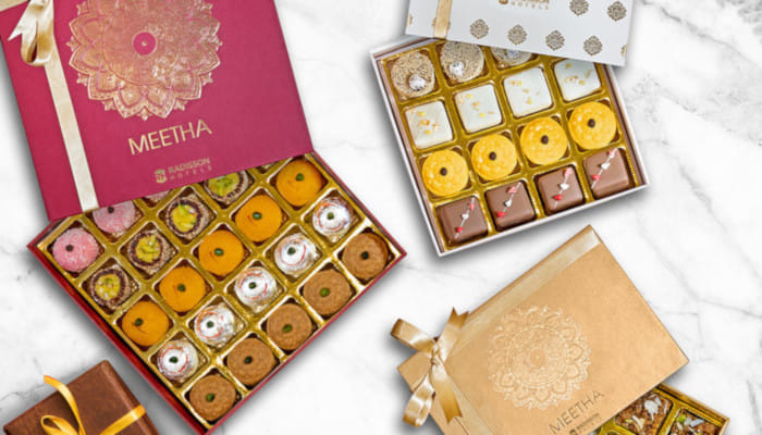 The safest way to order your 'Shagun Ka Meetha'!