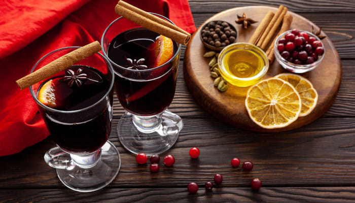 All aboard the mulled wine train!
