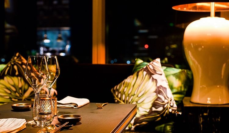 A striking dining destination in Bengaluru that specializes in Chinese, Japanese and Thai dishes