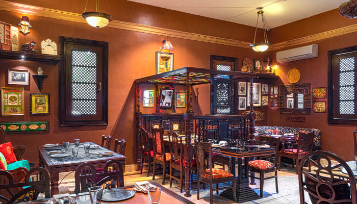 This iconic restaurant serves the finest spread of South Indian preparations
