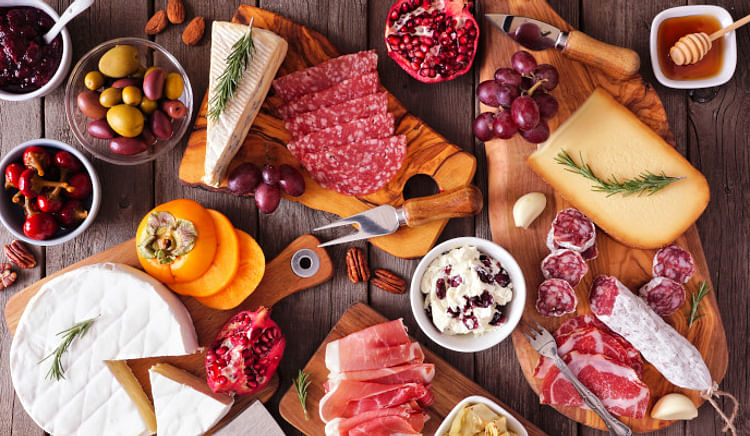Jazz up your snacking game with this easy-to-assemble cheese board appetizer