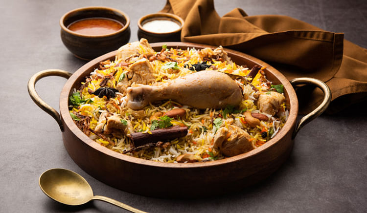 Biryani is nothing but, just a state of happiness