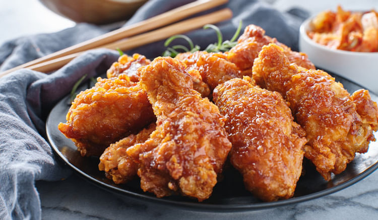 Lighter, crispier and flavorful fried chicken near you