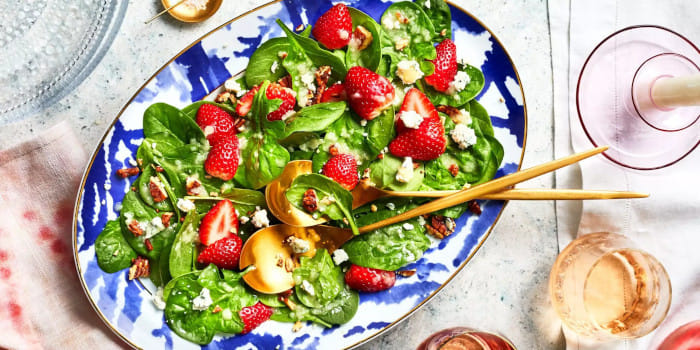 Blossomy-green culinary creations