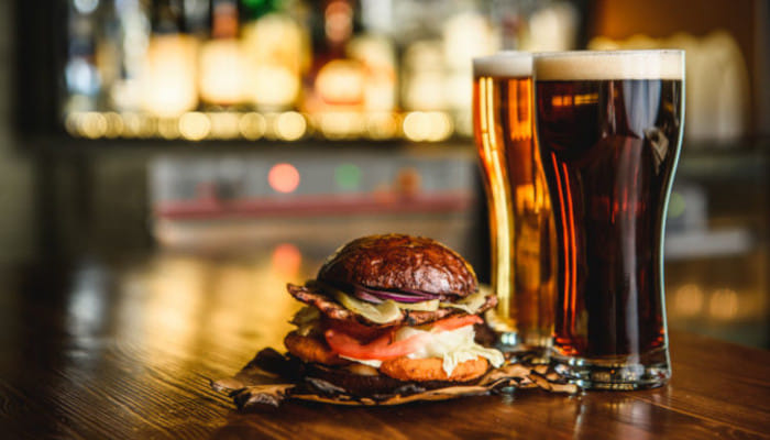 Live screenings, good food and a couple of cold ones 