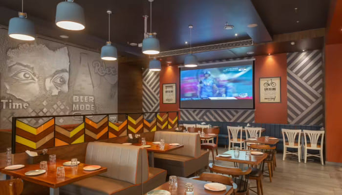 Enjoy delicious food and artisanal drinks