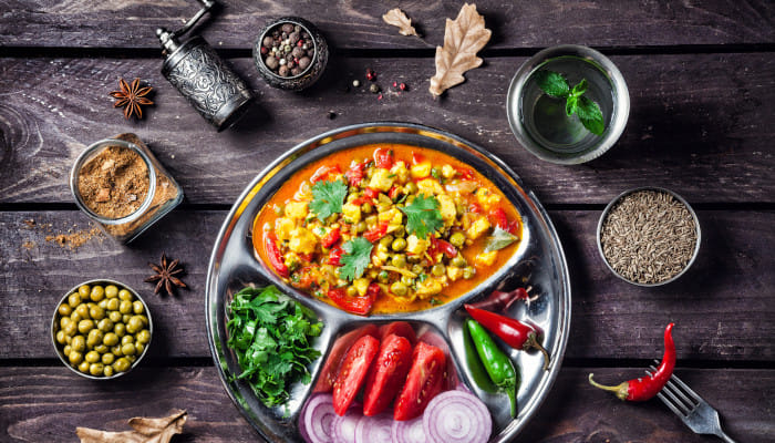 Whet your appetite at this sensational vegetarian eatery in Juhu