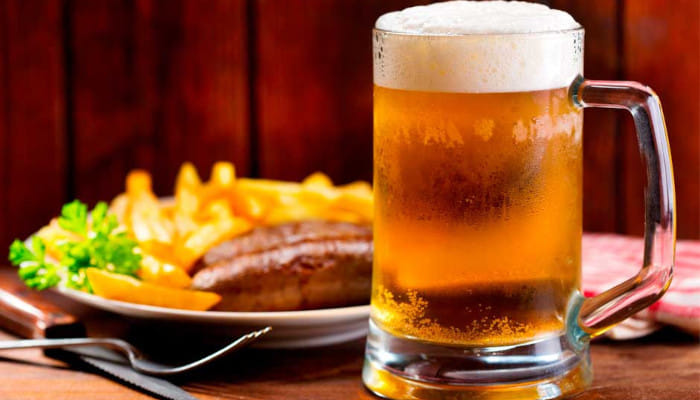 Cold beers, delicious treats and good company… 