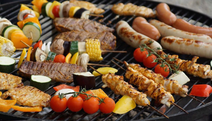 Head to any AB’s and grub on delicious sizzling meats and veggies