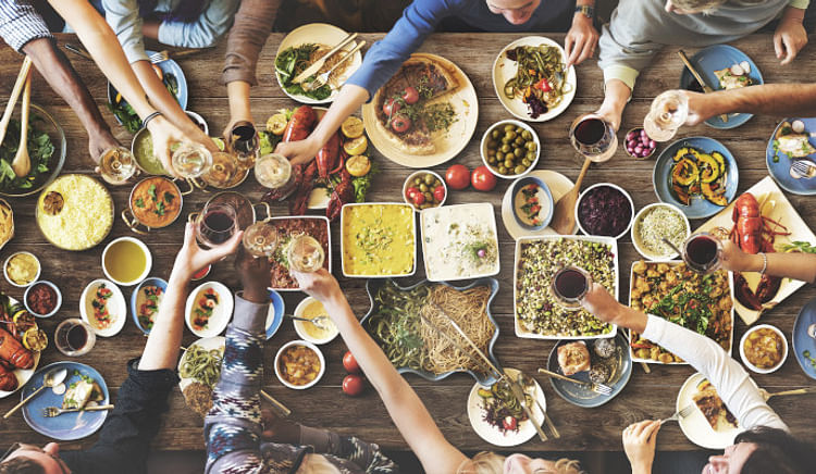 A buffet is always a great adventure for food lovers