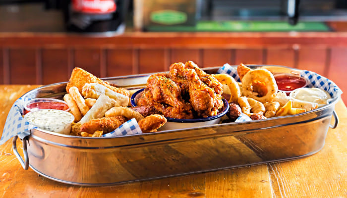 Nothing better than a heaped platter to satiate your cravings