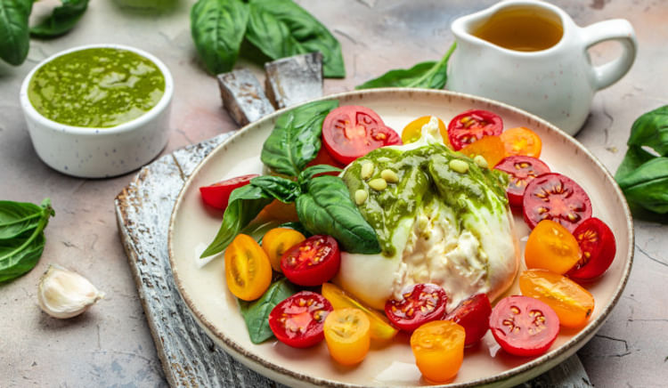 Indulge in the velvety sophistication of burrata and some of the best Italian food in Delhi NCR