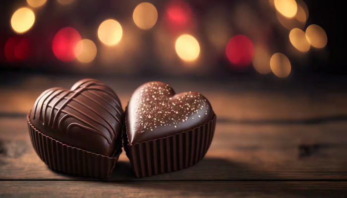 Embrace the sweet symphony of romance with tempting desserts