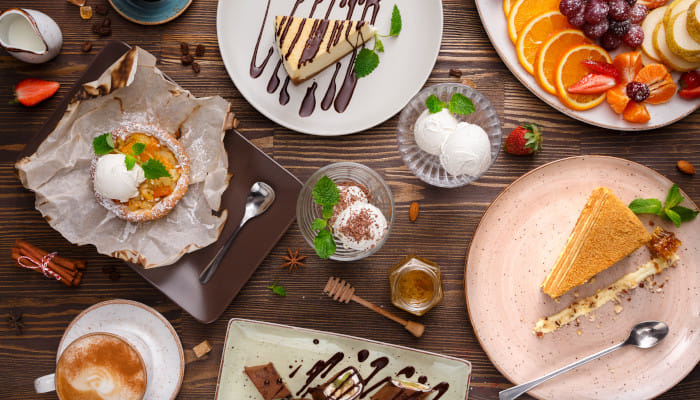 Discover guilt-free sweetness with an enticing array of delectable desserts