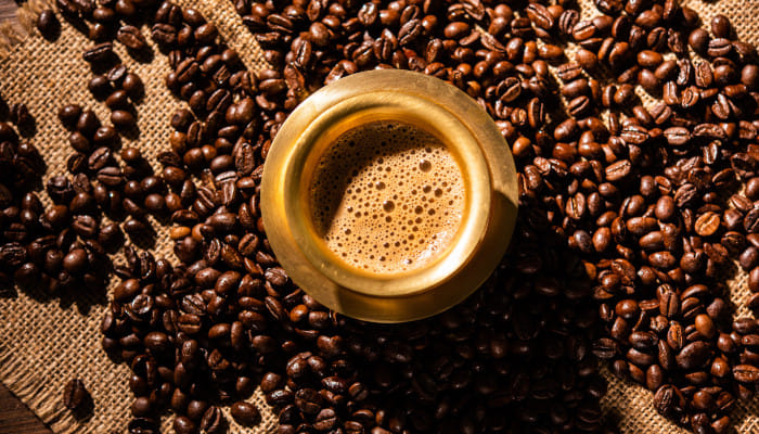 Savor the rich flavors of South Indian filter coffee and feel right at home