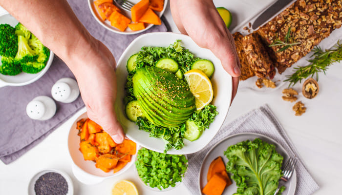 Go green with plant-based meals!