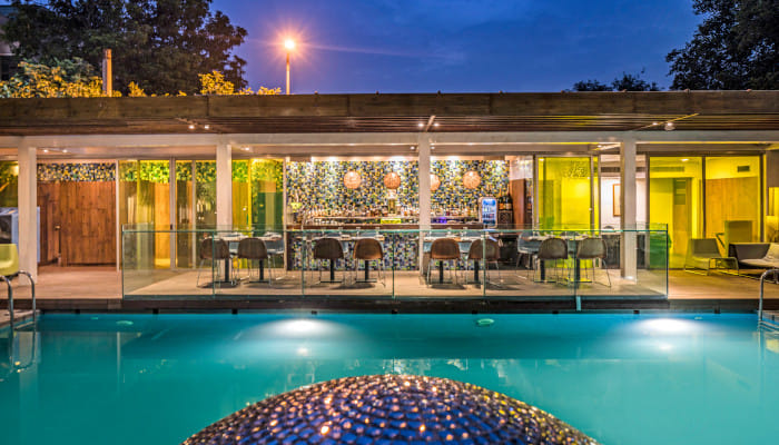 Unwind, drink and dine amidst the charming alfresco surroundings at Aqua!