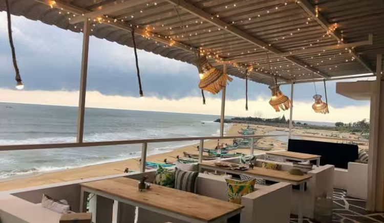 Experience gourmet dining with stunning seascapes at the Beach Deck